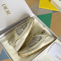 1:1 quality version Leather and mesh fabric patchwork reflective sneakers 34 colors