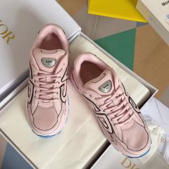 1:1 quality version Leather and mesh fabric patchwork reflective sneakers 34 colors