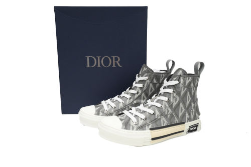 D High Top Gray CD Diamond Canvas 3SH118ZPP_H868