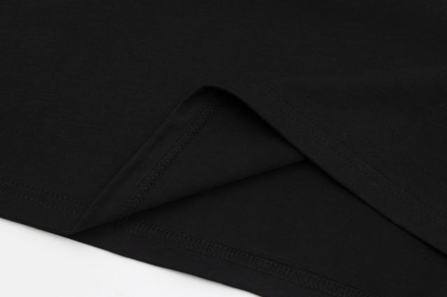Retro overlapping floating grey label Washed Print tee