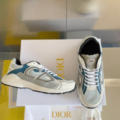 1:1 quality version Leather and mesh fabric patchwork reflective sneakers 34 colors