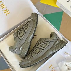 1:1 quality version Leather and mesh fabric patchwork reflective sneakers 34 colors