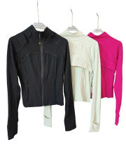Lulu Threaded Yoga Jacket 3 colors for girls