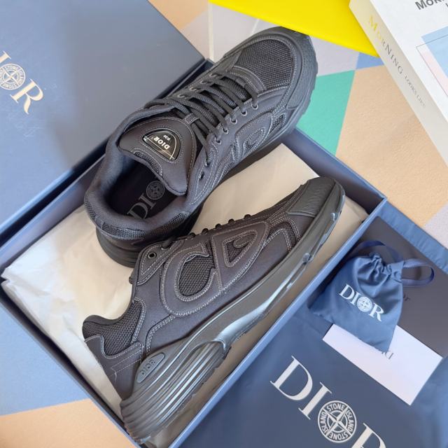 1:1 quality version  St0ne x Di0r Co-branded Compass Embroidered B30 Mesh Sneakers 6 colors