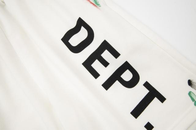 Colored crayon double-sided logo shorts