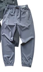 28022146 Zipper Pocket Drawstring Sweatpants 2 colors