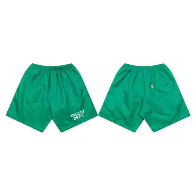 Solid color smooth woven shorts