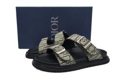 D AQUA SANDAL Beige Dior Oblique Jacquard