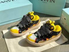 1:1 Quality L Curb Thick Lace Retro Height Increasing Thick Bottom Bread Shoes 5 colors