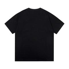 Retro swirl graffiti Washed Print tee