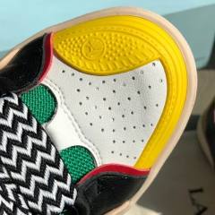 1:1 Quality L Curb Thick Lace Retro Height Increasing Thick Bottom Bread Shoes 5 colors