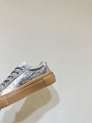 1:1 quality version  Di0r x St0ne isl@nd Electric embroidered letters lace-up casual board shoes 6 colors