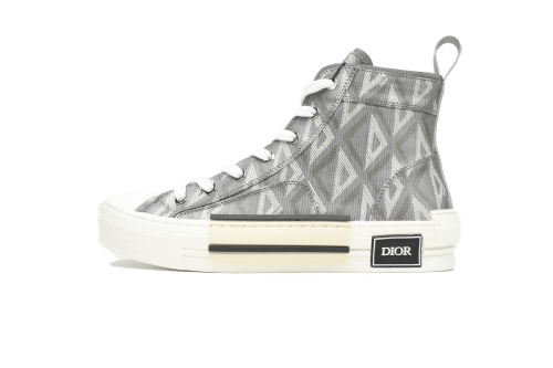 D High Top Gray CD Diamond Canvas 3SH118ZPP_H868