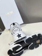 1:1 quality version Mesh cowhide leather patchwork embroidered logo sneakers 7 colors