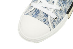 D Blue Oblique Kasuri Jacquard 3SH118ZLA_H560