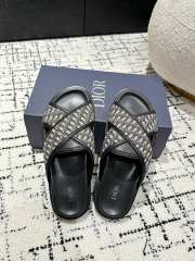 1:1 quality version Cross Strap Sandals 4 colors