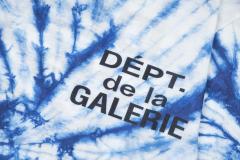 Retro center point tie-dye washed printed tee