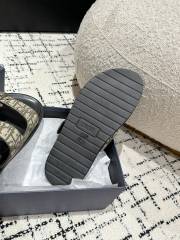 1:1 quality version Oblique Jacquard Flip Flops 2 colors