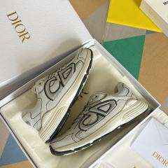 1:1 quality version Leather and mesh fabric patchwork reflective sneakers 34 colors