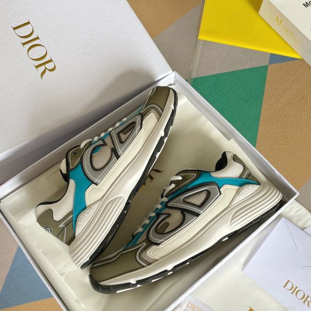1:1 quality version Leather and mesh fabric patchwork reflective sneakers 34 colors