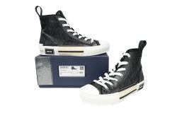 D High Top Black CD Diamond Canvas 3SH118ZPP_H900