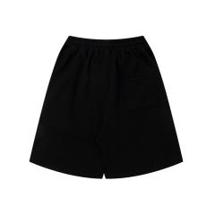 Simple one-sided logo solid color shorts