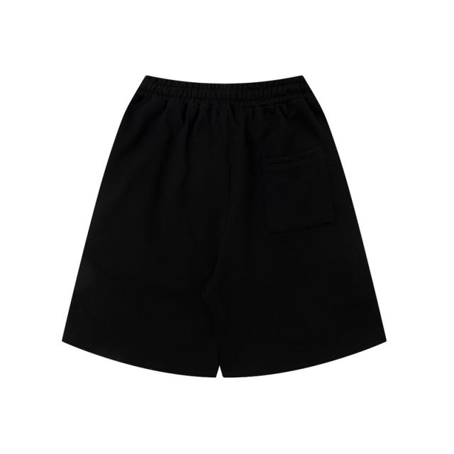 Simple one-sided logo solid color shorts