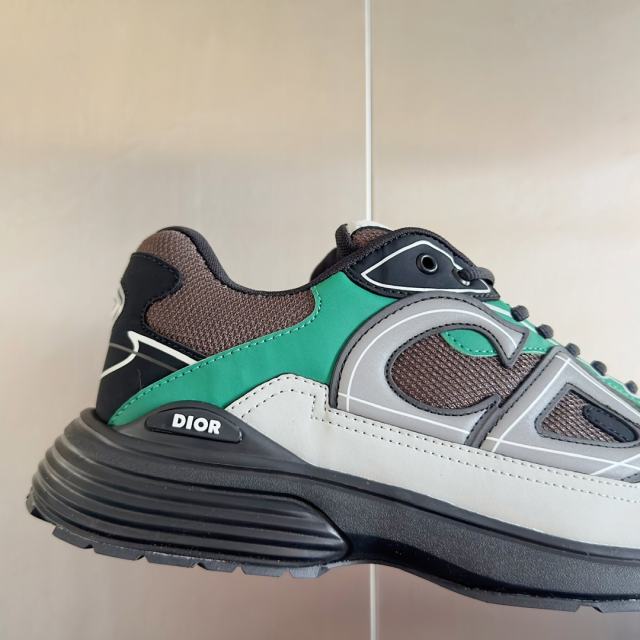 1:1 quality version Leather and mesh fabric patchwork reflective sneakers 34 colors