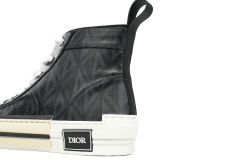 D High Top Black CD Diamond Canvas 3SH118ZPP_H900