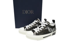 1:1 quality version D Low Top Canvas Oblique Black White 3SN272ZIR 16536