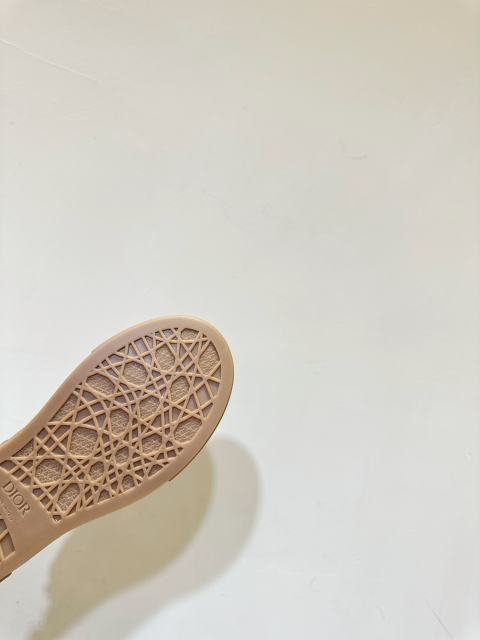 1:1 quality version  Di0r x St0ne isl@nd Electric embroidered letters lace-up casual board shoes 6 colors
