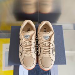 1:1 quality version Leather and mesh fabric patchwork reflective sneakers 34 colors