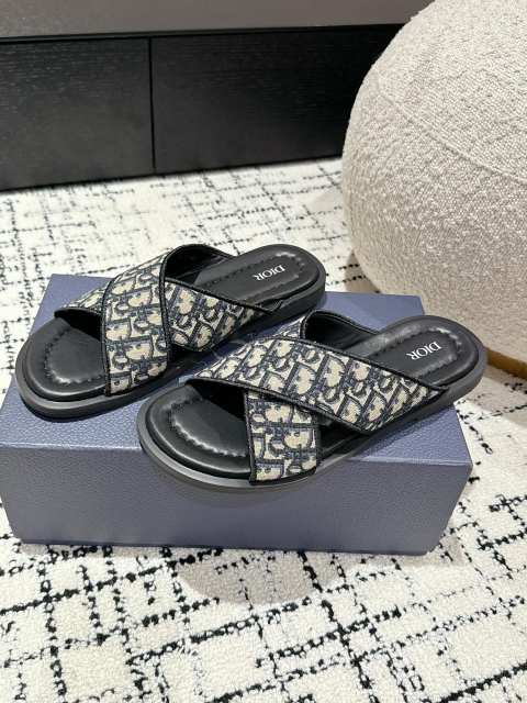1:1 quality version Cross Strap Sandals 4 colors