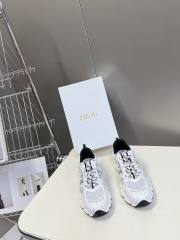 1:1 quality version Mesh cowhide leather patchwork embroidered logo sneakers 7 colors