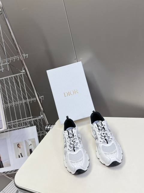 1:1 quality version Mesh cowhide leather patchwork embroidered logo sneakers 7 colors