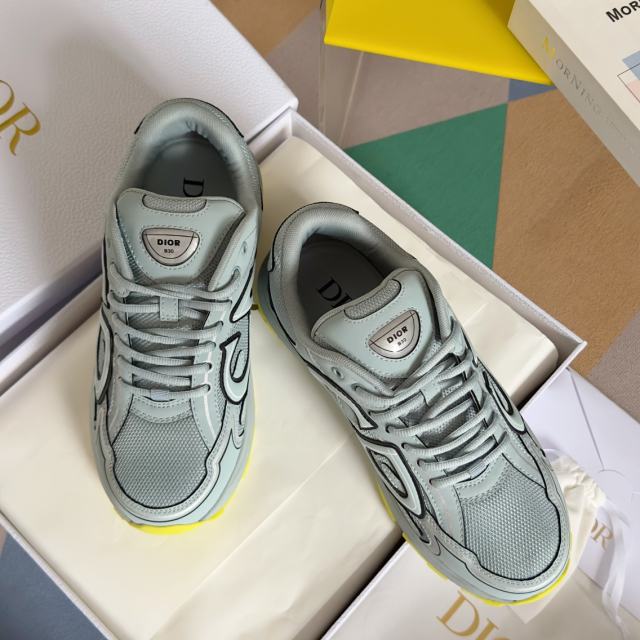 1:1 quality version Leather and mesh fabric patchwork reflective sneakers 34 colors