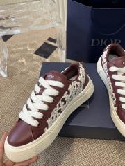 1:1 quality version Side Embroidered Logo Canvas Paneled Leather Patchwork Board Shoes 7 colors