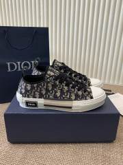 1:1 quality version B23 Classic Oblique Print Low Top Board Shoes 2 colors