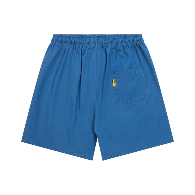 Simple logo solid color casual shorts