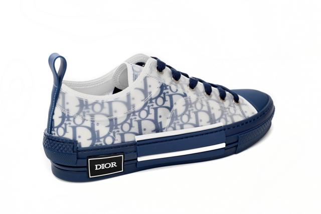 D Low Top Blue Oblique 3SN249YNT_H565