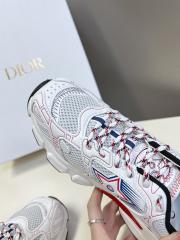 1:1 quality version Mesh cowhide leather patchwork embroidered logo sneakers 7 colors