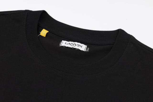 Retro overlapping floating grey label Washed Print tee
