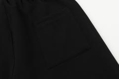 Simple one-sided logo solid color shorts