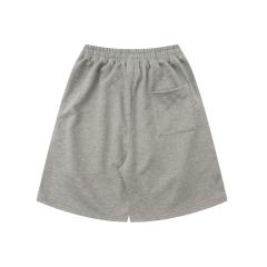 Simple one-sided logo solid color shorts