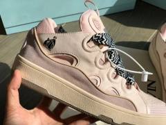 1:1 Quality L Curb Thick Lace Retro Height Increasing Thick Bottom Bread Shoes 5 colors