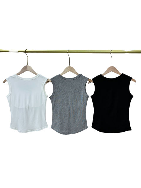 Lulu No-Wear Underwear vest for girls【one pack 3 pieces】