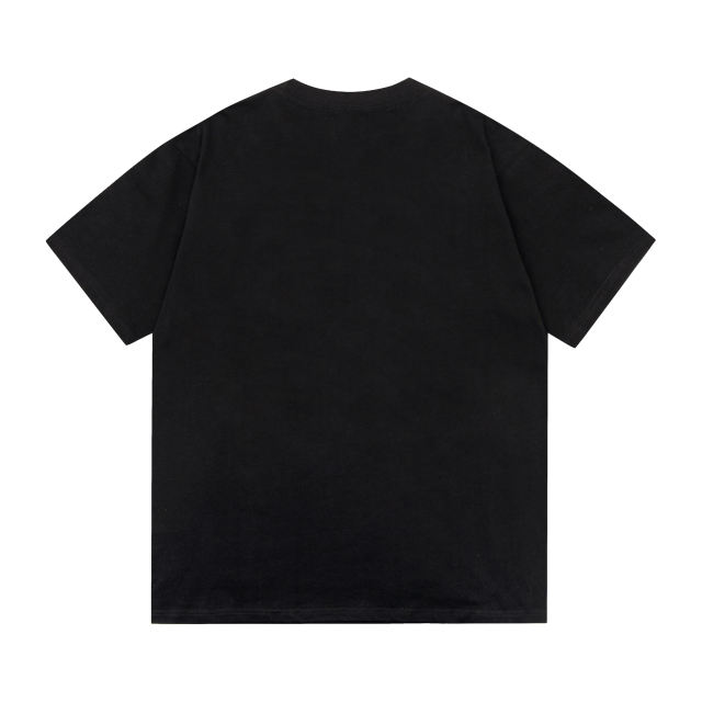Retro sequence letter washed printed tee