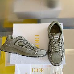 1:1 quality version Leather and mesh fabric patchwork reflective sneakers 34 colors