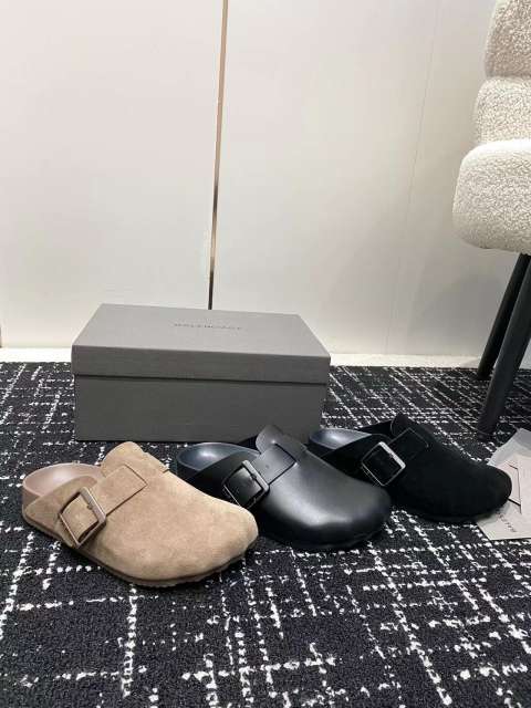 1:1 quality version Thumb Half Slippers Casual Slippers 3 colors