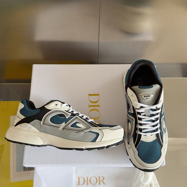 1:1 quality version Leather and mesh fabric patchwork reflective sneakers 34 colors